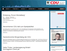 Tablet Screenshot of fraktion.cdu-dormagen.de